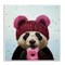 Stupell Industries Happy Panda Bear with Donut Wall Plaque Art